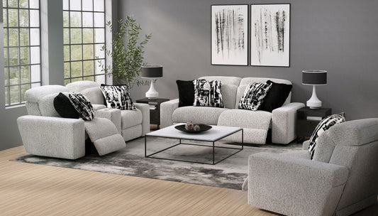 Darby - Power Adjustable Headrest Power Reclining Sofa