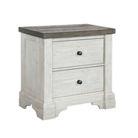 Valley Ridge - 2-Drawer Nightstand - White