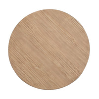 Hayden - Round End Table - Golden Oat