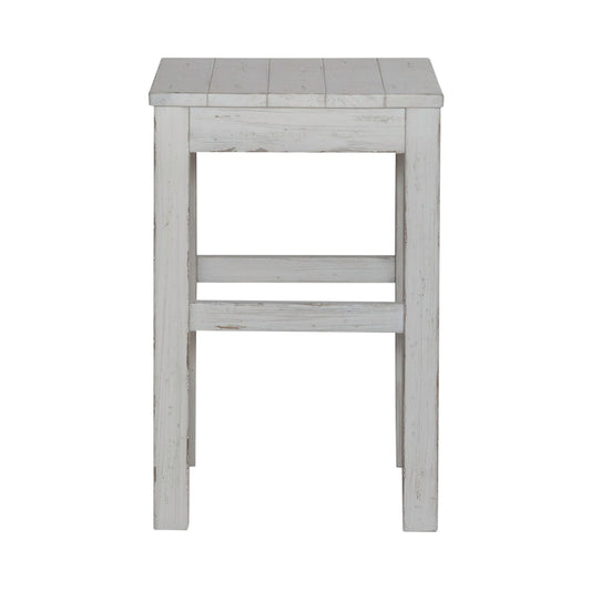 River Place - Console Stool - White