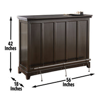 Garcia - Silverstone Top Bar Unit - Dark Brown