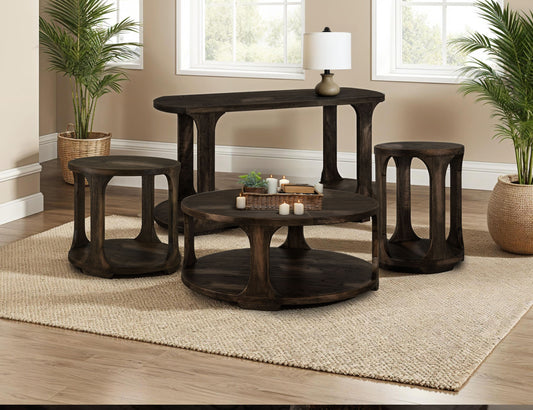 Black Balam - Sofa Table - Oil Black