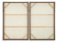 Stormish - Wall Art Set (Set of 2) - Beige / Brown