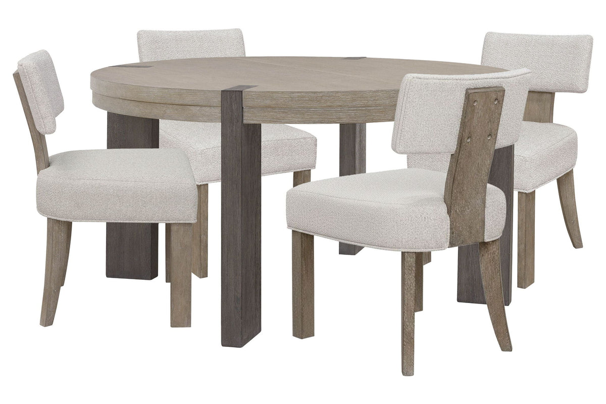 Anderson Park - Round Dining Table Set With Kilsmos Chairs