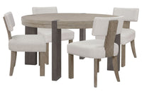 Anderson Park - Round Dining Table Set With Kilsmos Chairs