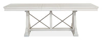 Heron Cove - Trestle Dining Table - Chalk White