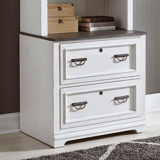 Allyson Park - Bunching Lateral File Cabinet - White