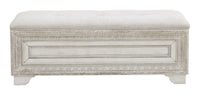 Camila - Storage Bed Bench - Creamy White