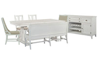 Heron Cove - Extendable Trestle Dining Table Set
