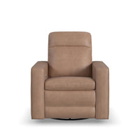 Dutch - Power Swivel Gliding Recliner With Power Headrest, Lumbar, Heat & Massage