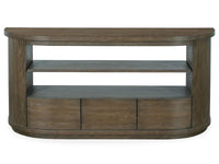 Bosley - Demilune Sofa Table - Porpoise