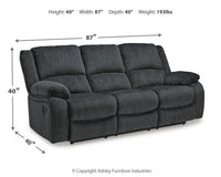 Draycoll - Reclining Sofa