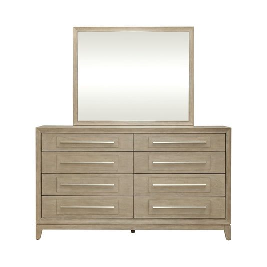 Brentwood - Dresser & Mirror - Sandstone