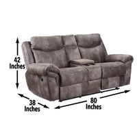 Nashville - Glider Recliner Console Loveseat