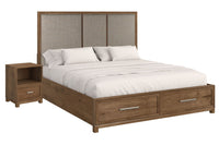 Laurel Ridge - Upholstered Panel Storage Bedroom Set