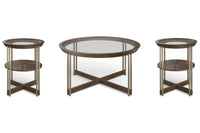 Elora - Round Cocktail Table Set
