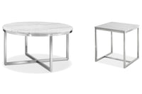 Esme - Round Cocktail Table Set
