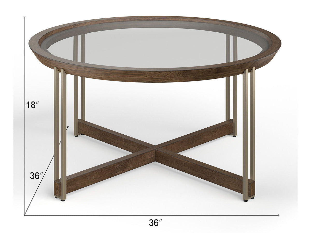 Elora - Round Cocktail Table Set