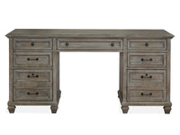 Lancaster - Executive Desk - Dove Tail Gray