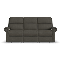 Bernard - Power Reclining Sofa With Console, Power Headrest, & Lumbar