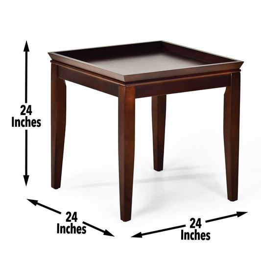 Clemson - End Table - Brown