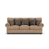 Patterson - Fabric Sofa, Nailhead Trim