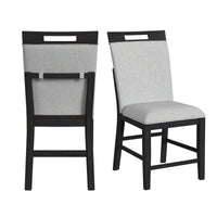 Transcend - Counter Side Chair (Set of 2) - Charcoal