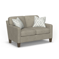 Moxy - Fabric Loveseat With Straight Track Arms