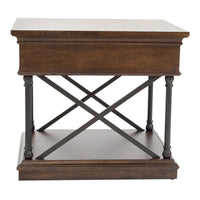 Tribeca - Drawer End Table - Cordovian Brown