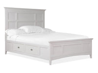 Heron Cove - Complete Panel Bed With Storage Rails