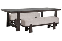 Tauren - Trestle Dining Table Set