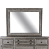 Lancaster - Landscape Mirror - Dovetail Grey