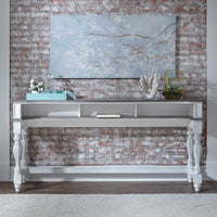 Magnolia Manor - Console Bar Table - White