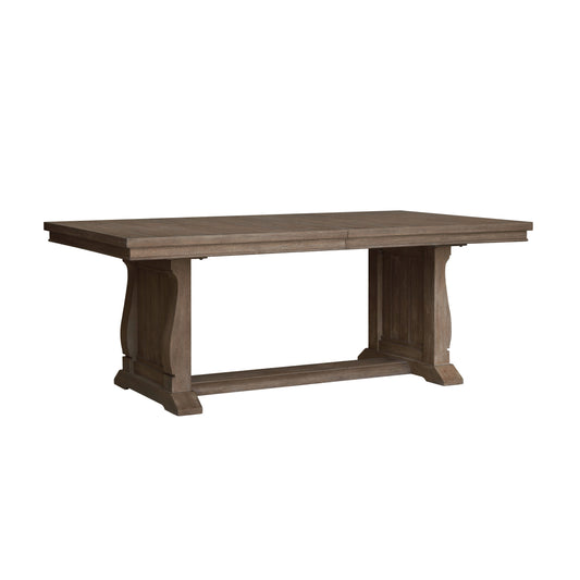 Lawson's Creek - Trestle Table - Dark Brown