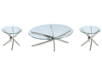 Zila - Oval Cocktail Table Set