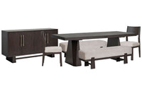 Tauren - Double Pedestal Dining Table Set