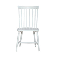 Palmetto Heights - Spindle Back Side Chair - Shell White & Driftwood