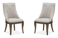 Roxbury Manor - Dining Arm Chair With Upholstered Seat and Back (Set of 2) - Homestead Brown