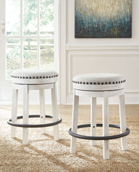 Valebeck - Upholstered Swivel Stool