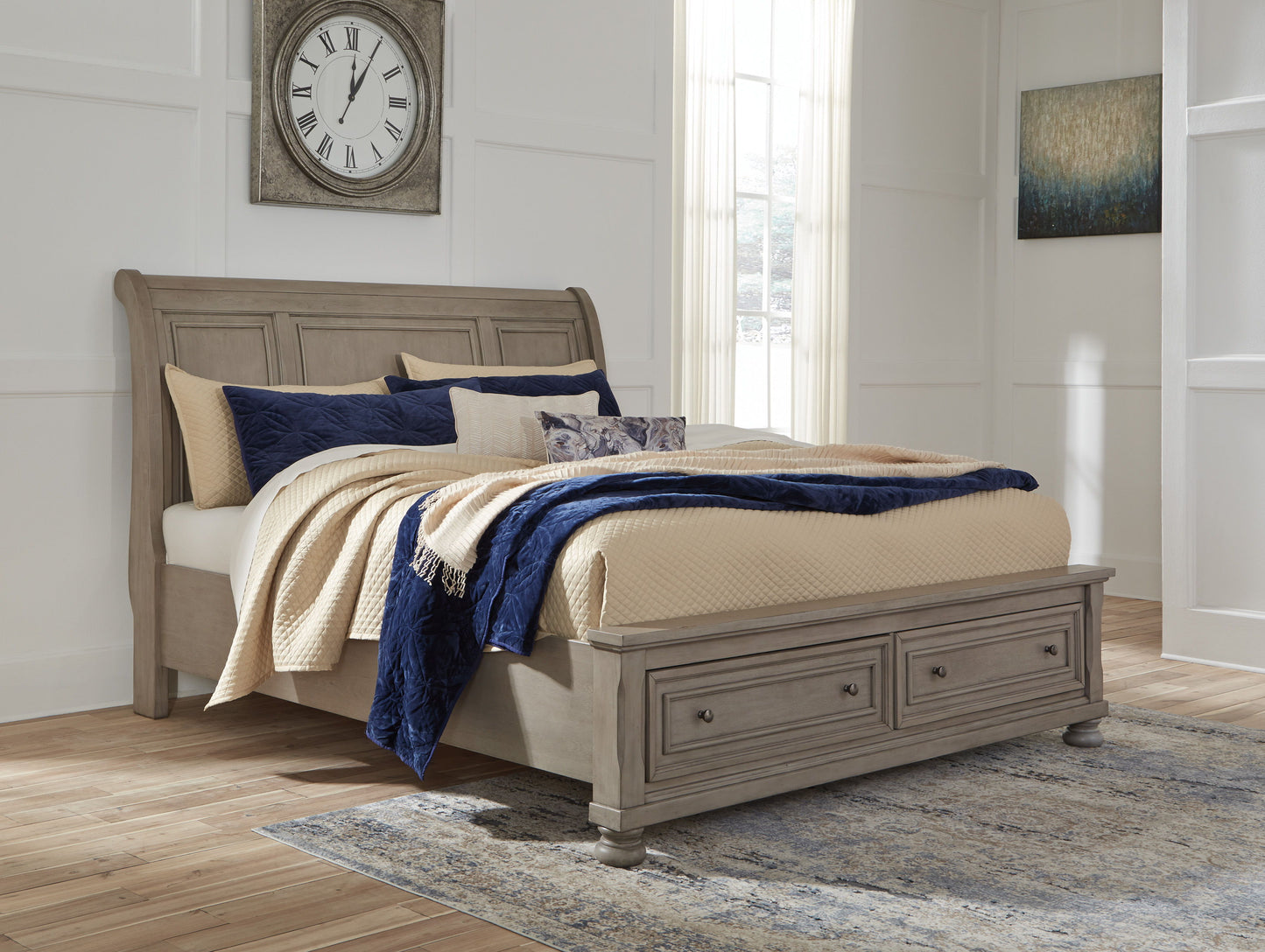 Lettner - Sleigh Bed