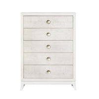 Melrose - 5-Drawer Dresser Chest - White