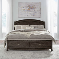 Avalon - Panel Storage Bed