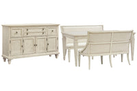 Newport - 4 Piece Extendable Rectangular Dining Table Set