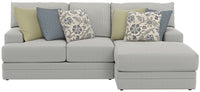 Stockbridge - Sectional With Comfort Coil Seating And 9 Accent Pillows Included