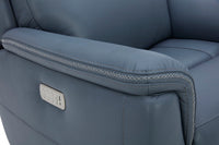 Sawyer - Swivel Glider With Power Headrest, Lumbar, Heat & Massage