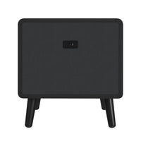 Halo - Square Smart End Table - Black
