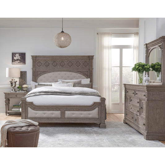 Kingsbury - California King Panel Bed - Gray