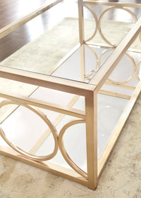 Olympia - Coffee Table - Gold