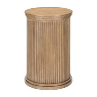 Haven Hills - Round Chairside Table - Camel Beige