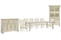 Newport - 9 Piece Extendable Rectangular Dining Table Set